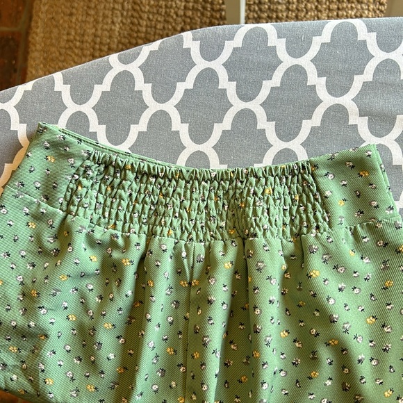 Francesca's Blue Rain high rise wide leg pants szS - Picture 8 of 13